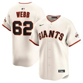 Logan Webb San Francisco Giants Nike Home Limited Player Jersey - MLB