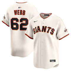 Logan Webb San Francisco Giants Nike Home Limited Player Jersey - MLB