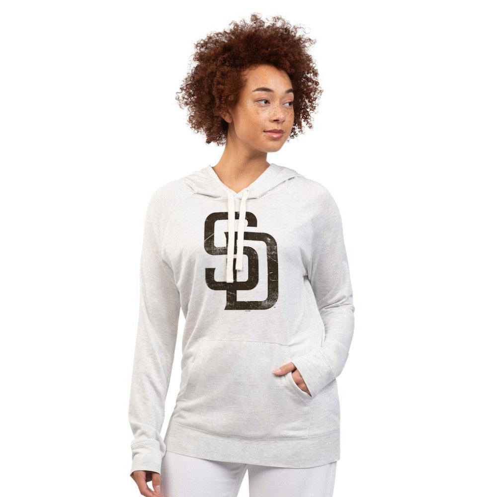San Diego Padres G-III 4Her by Carl Banks Women's Pregame Pullover Hoodie - MLB