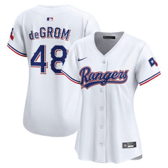 Jacob deGrom Texas Rangers Nike Women's Home Limited Player Jersey - MLB