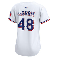 Jacob deGrom Texas Rangers Nike Women's Home Limited Player Jersey - MLB
