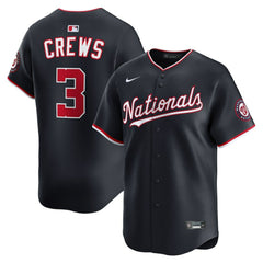 Dylan Crews Washington Nationals Nike Alternate Limited Jersey - MLB