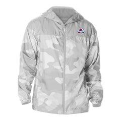 Colorado Avalanche Columbia Camo Flash Challenger Omni-Shade Full-Zip Hoodie Windbreaker - Gray - NHL