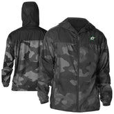 Dallas Stars Columbia Camo Flash Challenger Omni-Shade Full-Zip Hoodie Windbreaker - Black - NHL