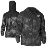 Los Angeles Kings Columbia Camo Flash Challenger Omni-Shade Full-Zip Hoodie Windbreaker - Black - NHL