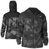 Philadelphia Flyers Columbia Camo Flash Challenger Omni-Shade Full-Zip Hoodie Windbreaker - Black - NHL