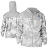Seattle Kraken Columbia Camo Flash Challenger Omni-Shade Full-Zip Hoodie Windbreaker - Gray - NHL