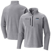 Utah Mammoth Columbia Fast Trek III Raglan Half-Zip Fleece Jacket - Gray - NHL