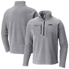 Utah Mammoth Columbia Fast Trek III Raglan Half-Zip Fleece Jacket - Gray - NHL