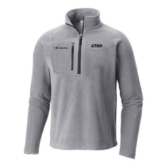 Utah Mammoth Columbia Fast Trek III Raglan Half-Zip Fleece Jacket - Gray - NHL