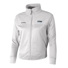 Utah Mammoth Columbia Women's River Fleece Full-Zip Jacket - White - NHL