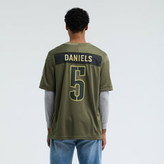 Jayden Daniels Washington Commanders 2025 Salute to Service Limited Jersey Olive | Nike for Sale