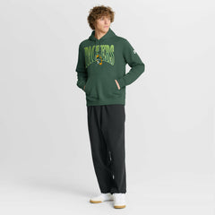 Green Bay Packers Full Blitz Club Fleece Pullover Hoodie Green | Nike for Sale
