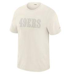 San Francisco 49ers J. Palmer Play Action Tri-Blend Performance T-Shirt Cream | NFL
