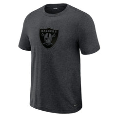 Las Vegas Raiders J. Palmer Players Lounge Tri-Blend T-Shirt Graphite | NFL