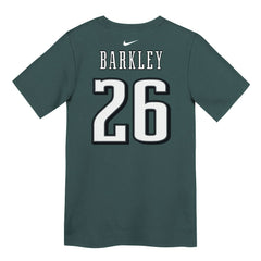 Saquon Barkley Philadelphia Eagles Preschool Player Name & Number T-Shirt Midnight Green | Nike for Sale