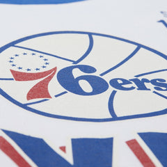 Philadelphia 76ers Unisex Hardwood Classics Vintage Team Origins Premium T-Shirt White - NBA