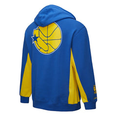 Golden State Warriors Hardwood Classics Team Origins Fleece Pullover Hoodie Royal - NBA