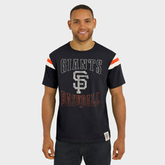 San Francisco Giants Darius Rucker Collection by Fanatics Distressed Sleeve Stripe T-Shirt - MLB