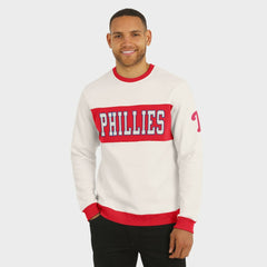 Philadelphia Phillies Darius Rucker Collection by Fanatics Colorblock Crewneck Sweatshirt - MLB