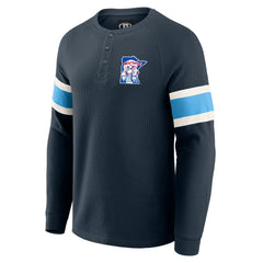 Minnesota Twins Darius Rucker Collection by Fanatics Waffle-Knit Raglan Long Sleeve Henley T-Shirt - MLB