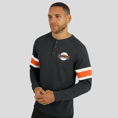 San Francisco Giants Darius Rucker Collection by Fanatics Waffle-Knit Raglan Long Sleeve Henley T-Shirt - MLB