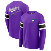 Arizona Diamondbacks Darius Rucker Collection by Fanatics Waffle-Knit Raglan Long Sleeve Henley T-Shirt - MLB