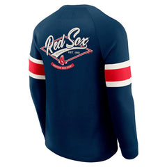 Boston Red Sox Darius Rucker Collection by Fanatics Waffle-Knit Raglan Long Sleeve Henley T-Shirt - MLB