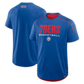 Philadelphia 76ers Inbound Pass Play Practice T-Shirt Royal - NBA