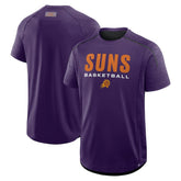 Phoenix Suns Inbound Pass Play Practice T-Shirt Purple - NBA