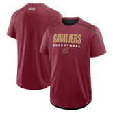 Cleveland Cavaliers Inbound Pass Play Practice T-Shirt Wine - NBA