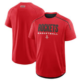 Houston Rockets Inbound Pass Play Practice T-Shirt Red - NBA