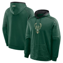 Milwaukee Bucks Pick & Roll Defender Pullover Hoodie Hunter Green - NBA