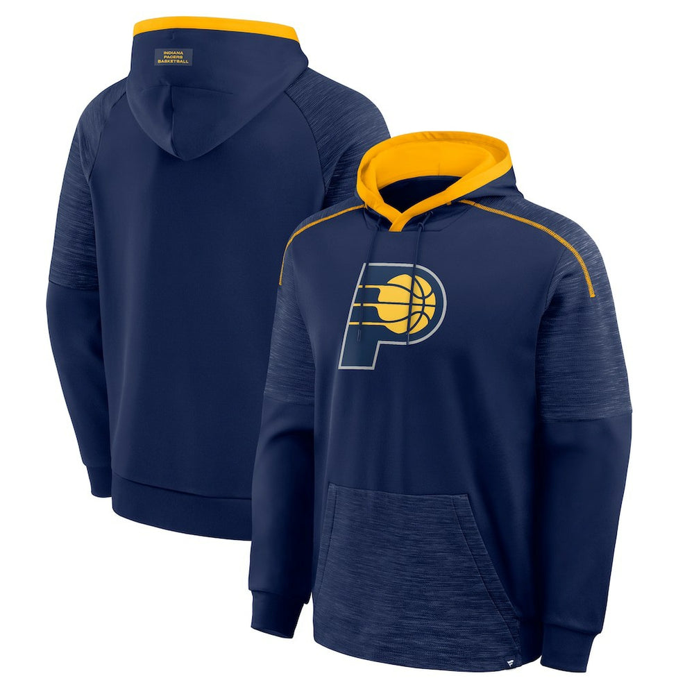 Indiana Pacers Pick & Roll Defender Pullover Hoodie Navy - NBA
