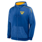 Golden State Warriors Back Door Cut Play Defender Full-Zip Hoodie Royal - NBA