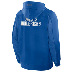 Dallas Mavericks Back Door Cut Play Defender Full-Zip Hoodie Blue - NBA