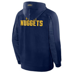 Denver Nuggets Back Door Cut Play Defender Full-Zip Hoodie Navy - NBA