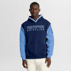 Memphis Grizzlies Half Court Shot Clock Fastbreak Hoodie Navy/Blue - NBA