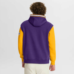 Los Angeles Lakers Half Court Shot Clock Fastbreak Hoodie Purple/Gold - NBA