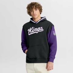 Sacramento Kings Half Court Shot Clock Fastbreak Hoodie Black/Purple - NBA