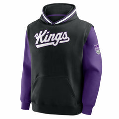Sacramento Kings Half Court Shot Clock Fastbreak Hoodie Black/Purple - NBA