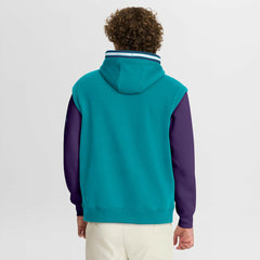 Charlotte Hornets Half Court Shot Clock Fastbreak Hoodie Teal/Purple - NBA