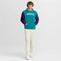 Charlotte Hornets Half Court Shot Clock Fastbreak Hoodie Teal/Purple - NBA