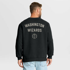 Washington Wizards Crossover Collection Defensive Rotation Drill Premium Pullover Sweatshirt Black - NBA