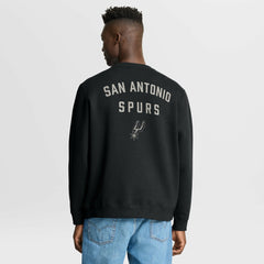 San Antonio Spurs Crossover Collection Defensive Rotation Drill Premium Pullover Sweatshirt Black - NBA
