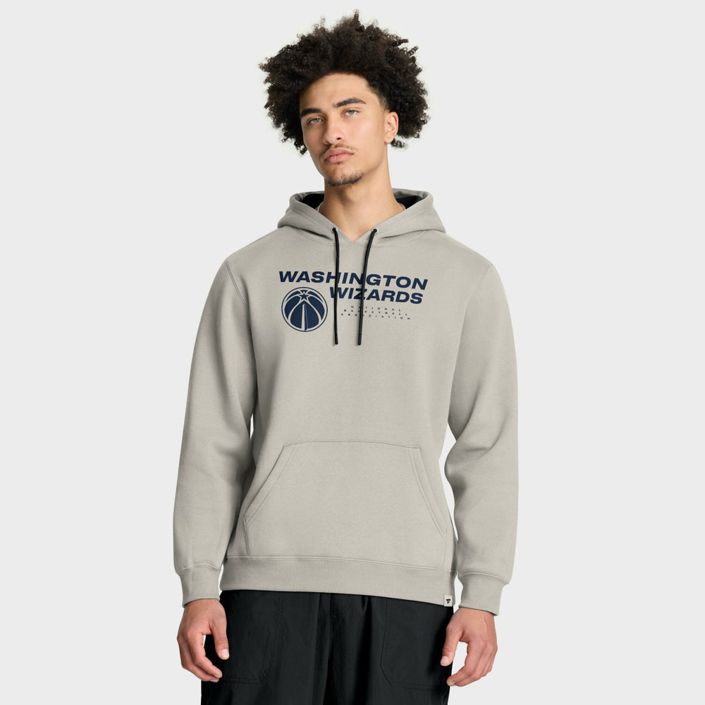 Washington Wizards Crossover Collection Blocked Shot Premium Pullover Hoodie Off White - NBA