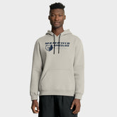 Memphis Grizzlies Crossover Collection Blocked Shot Premium Pullover Hoodie Off White - NBA