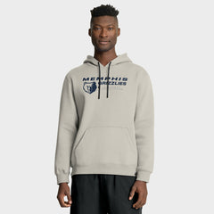 Memphis Grizzlies Crossover Collection Blocked Shot Premium Pullover Hoodie Off White - NBA