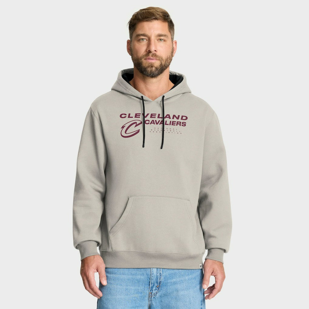 Cleveland Cavaliers Crossover Collection Blocked Shot Premium Pullover Hoodie Off White - NBA