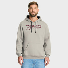 Cleveland Cavaliers Crossover Collection Blocked Shot Premium Pullover Hoodie Off White - NBA